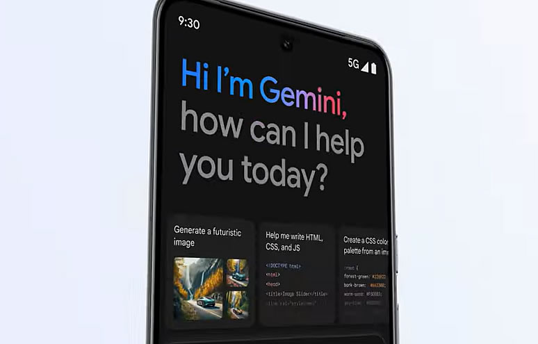 Screenshot from Gemini promotional video. Source: Google