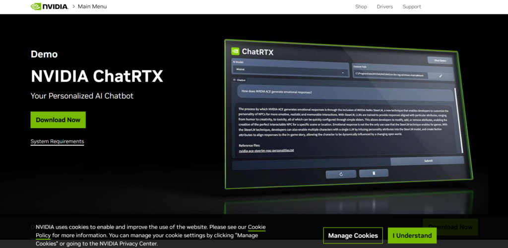 NVIDIA Unveils New Chatbot for RTX PCs