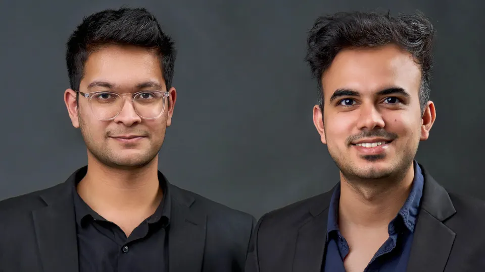 Triomics co-founders Sarim Khan and Hrituraj Singh