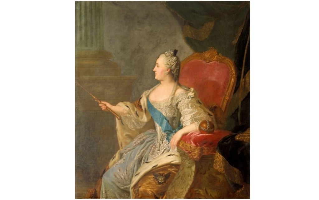 Empress Catherine the Great in 1763. Source: Tarisio
