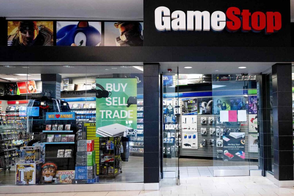 GameStop, Cat Meme Coins Rise with Double-Digit Interests