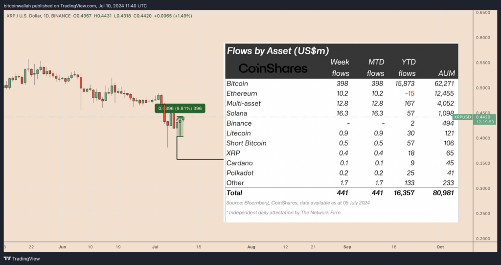 Why XRP Price Rising Today