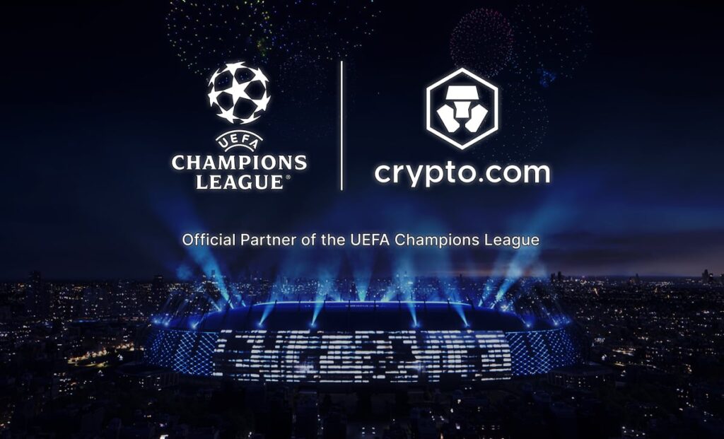 Crypto.com partners with UEFA. Source: Crypto.com
