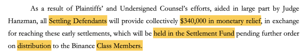 A highlighted excerpt states that class members can object to the agreement before the judge approves. Source: CourtListener