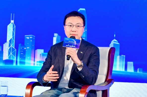 OSL CFO Davin Wu at the FireNow Asian Web3 Institutional Summit 2024. Source: OSL