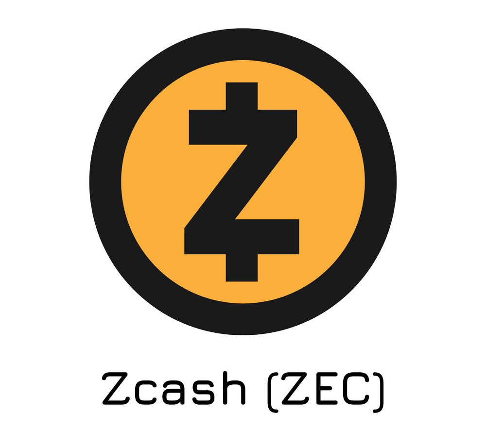 Zcash (ZEC). Vector illustration crypto coin icon