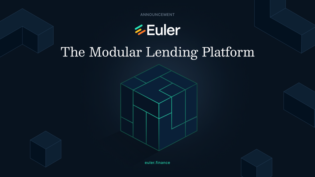 Euler Finance Rebounds, Launches Modular Vaults