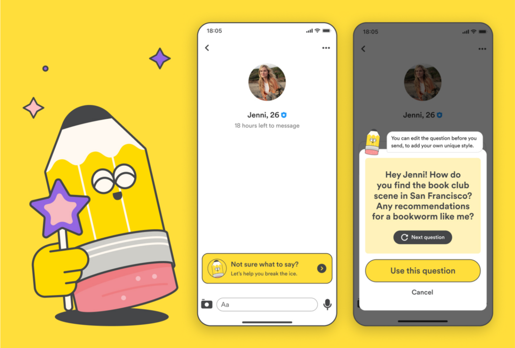 Bumble Leverages AI to Help Users Create Profiles, Converse