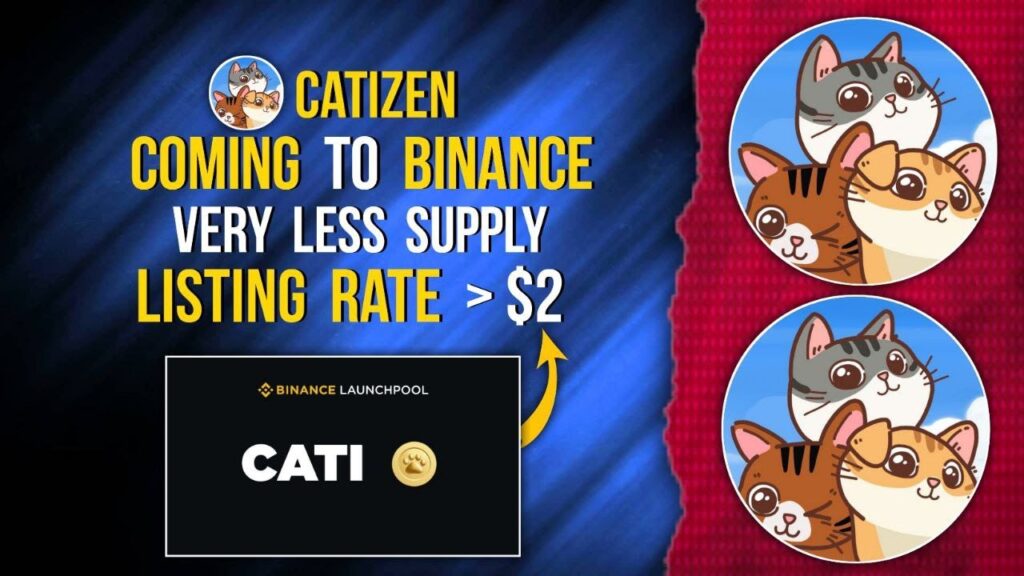 Binance adds Catizen to Launchpool - Protechbro: Top Stories on Bitcoin, Ethereum, Web3, & Blockchain