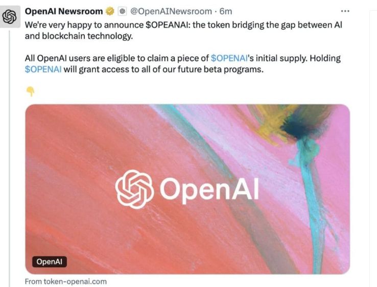 OpenAI X Account Hacked - Protechbro: Top Stories on Bitcoin, Ethereum, Web3, & Blockchain