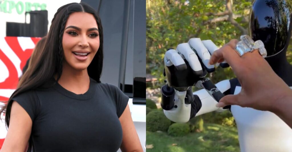 Kim Kardashian befriends Tesla bot Optimus - Protechbro: Top Stories on Bitcoin, Ethereum, Web3, & Blockchain