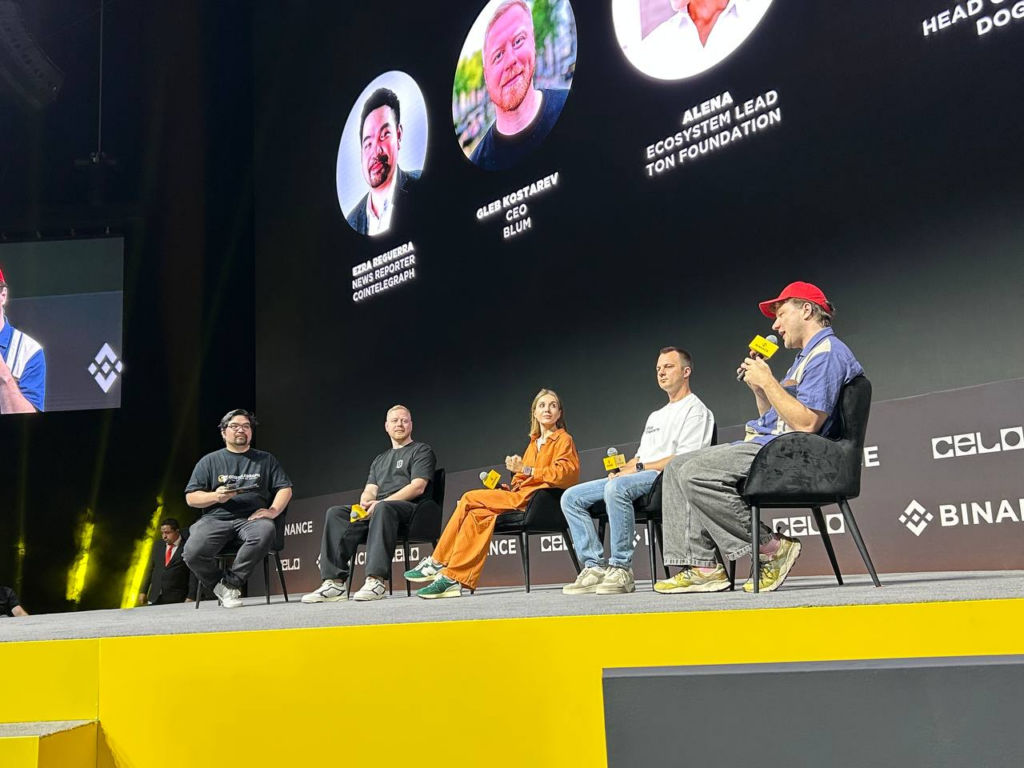 Telegram Mini Apps and Games panel at the Binance Blockchain Week. Source: Cointelegraph