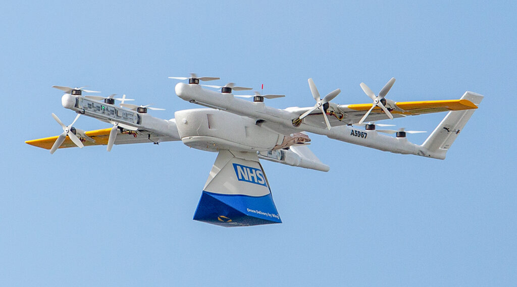 Wing Starts Drone Delivery of Blood Samples in London