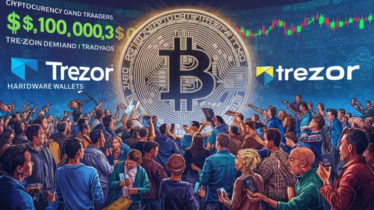 Trezor Sales Surge as Bitcoin Nears $100K