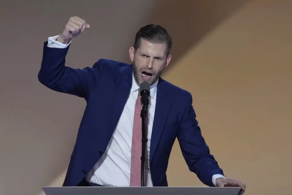 Eric Trump Announces Crypto Tax Breaks for US Projects