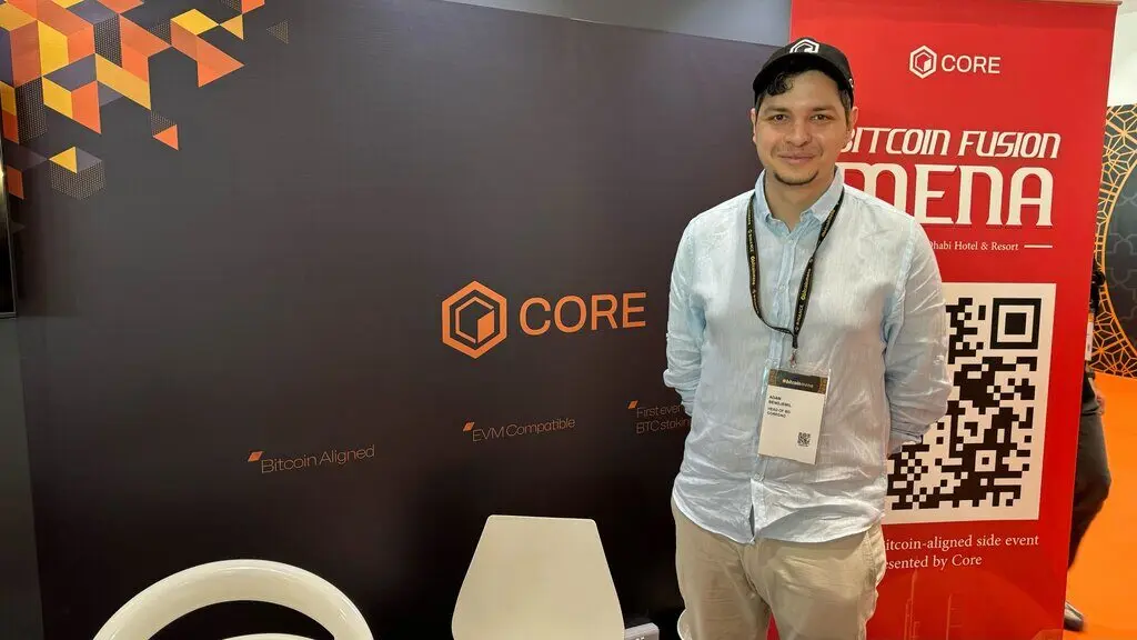 Adam Bendjemil at Bitcoin MENA. Source: Cointelegraph