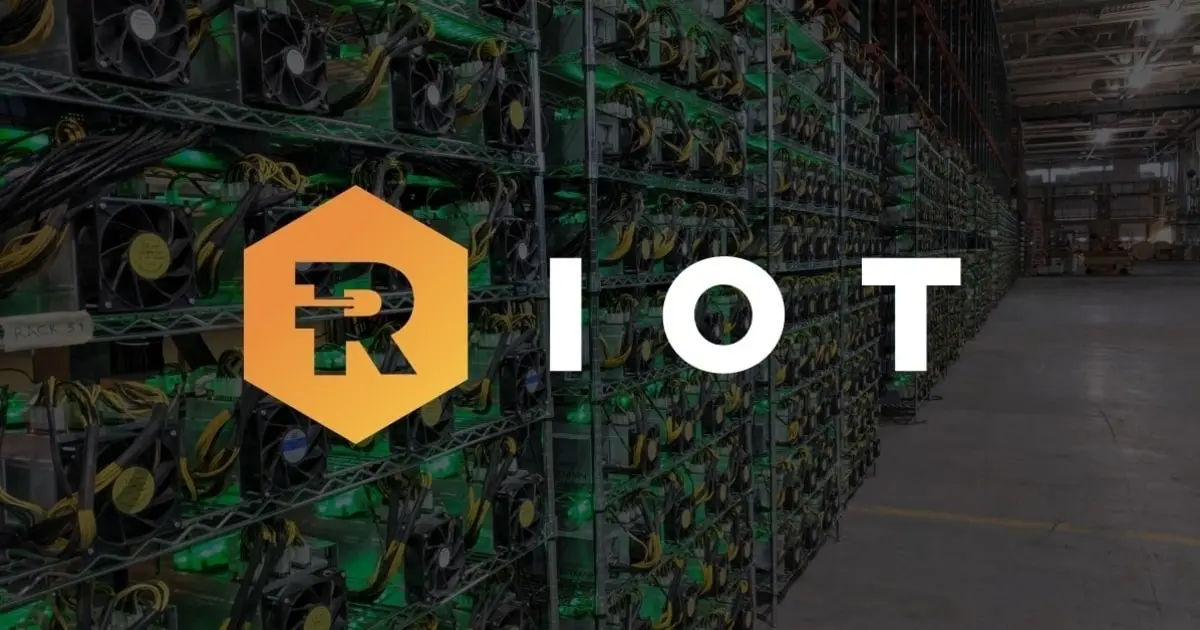 Riot Platforms Reports Increase in Bitcoin Mining