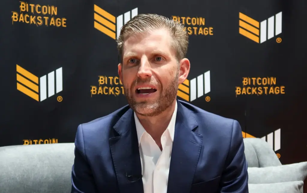 Eric Trump, Michael Saylor Discuss Bitcoin at Mar-a-Lago