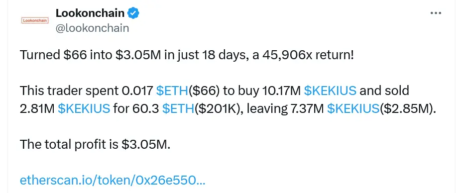 Source: Lookonchain