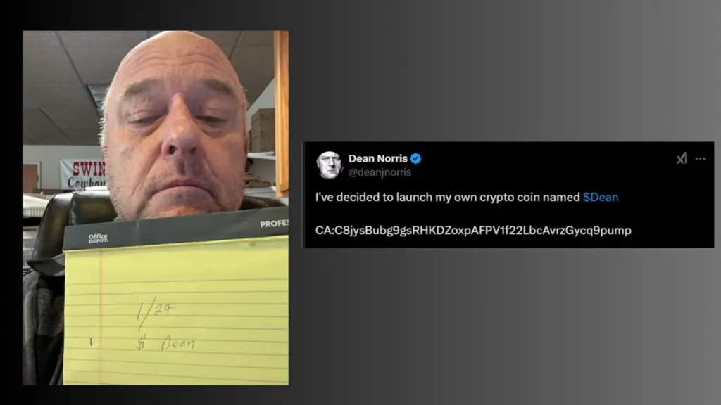 Dean Norris Faces X Account Breach Promoting Scam Memecoin