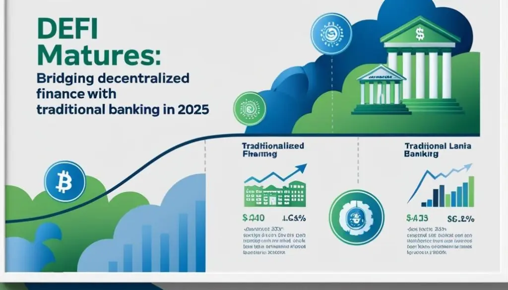 DeFi Matures: Bridging Decentralized Finance with Traditional Banking in 2025