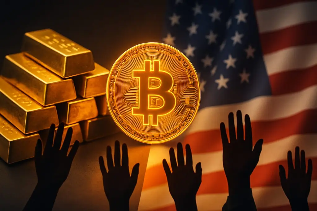 Survey: Americans Prefer Bitcoin Over Gold Reserves