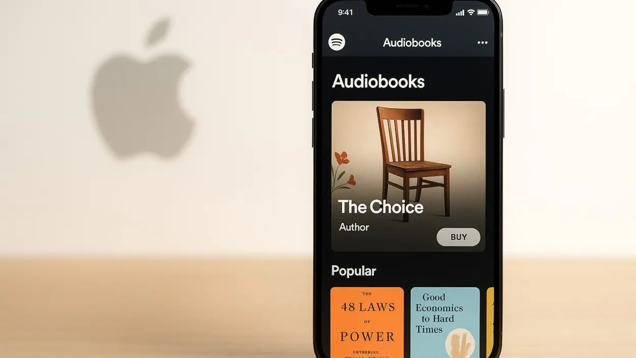 Apple Lets Spotify Sell Audiobooks in U.S. App