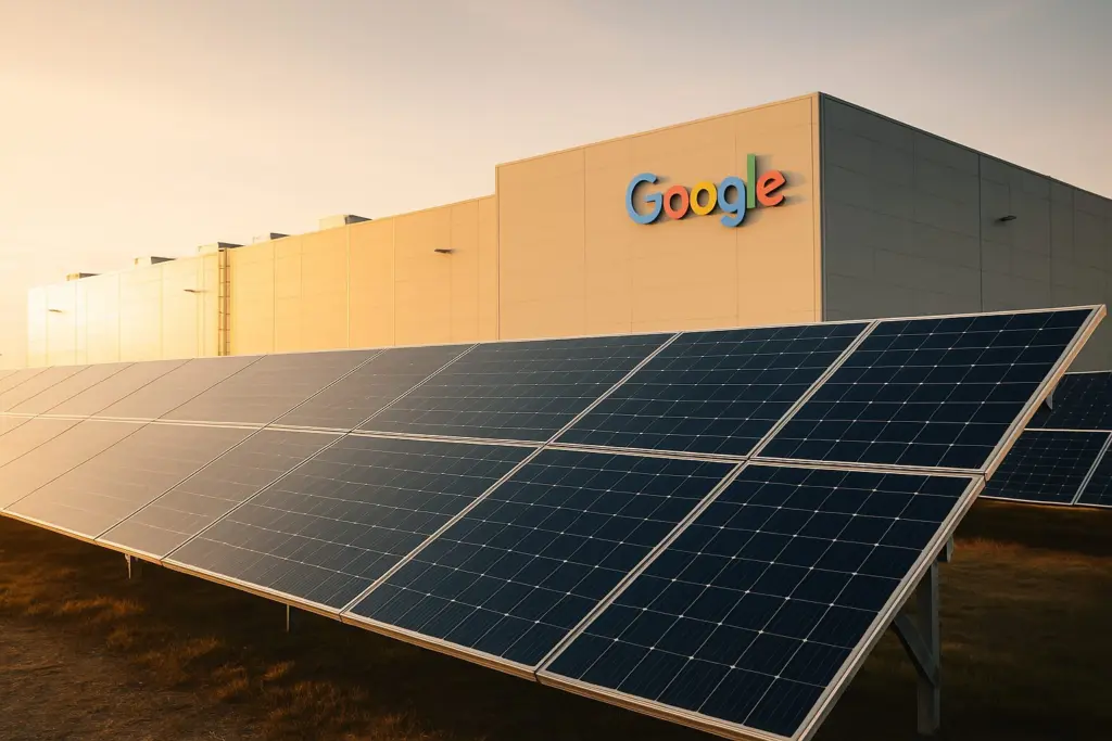 Google Signs Major Solar Deal for Data Centers