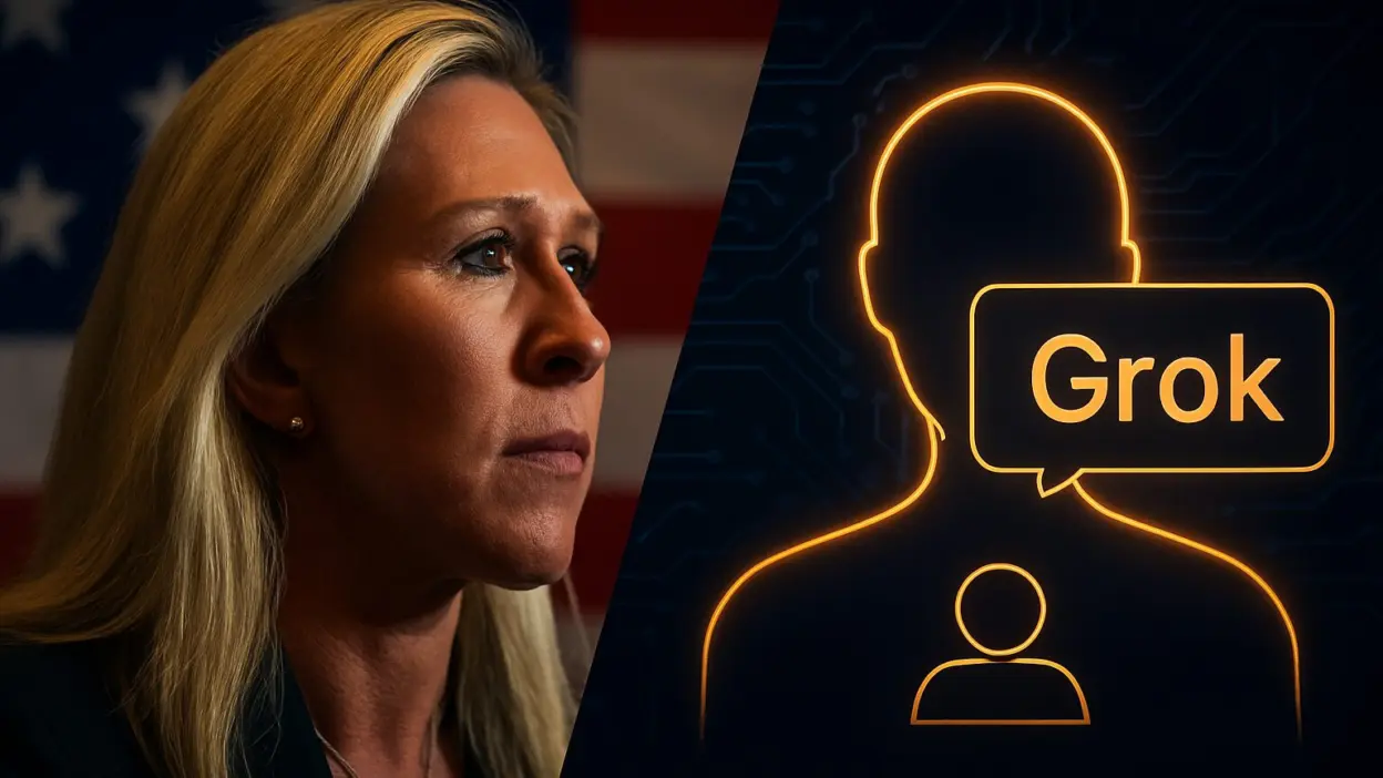 Marjorie Taylor Greene Clashes With AI Grok