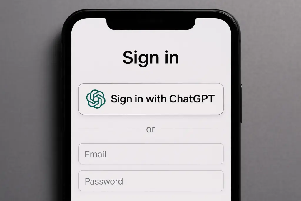 OpenAI Prepares ChatGPT Sign-In Option for Apps