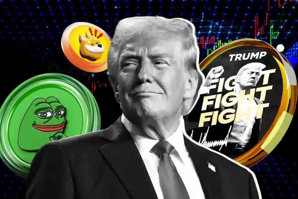 Trump, Bonk & Pengu: The Meme Coins Leading 2025's Wild Ride