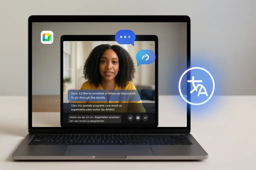 Google Meet Adds Real-Time Speech Translation