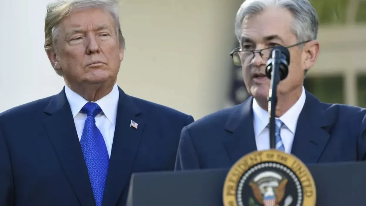 Jerome Powell Holds Meeting With Donald Trump