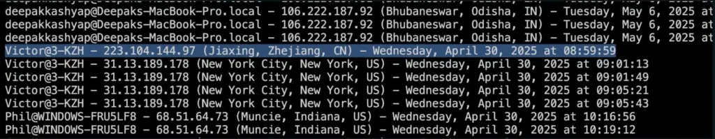 The BitMEX security team said that one of the hackers likely revealed their true IP address accidentally after failing to use the VPN regularly used to mask the IP address. Source: BitMEX