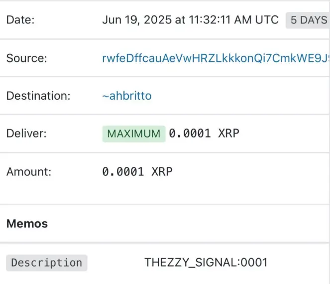 Source: X; X.23 Receives XRP