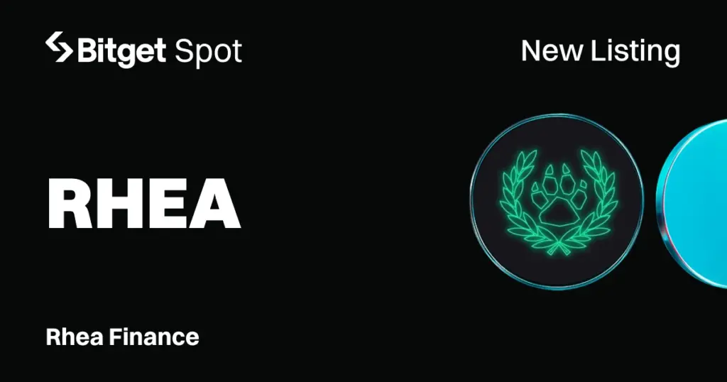 Bitget Lists Rhea Finance (RHEA), Boosting NEAR DeFi