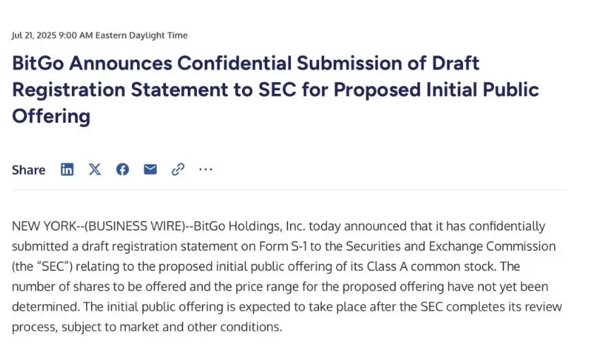 BitGo Eyes Public Offering Amid Pro-Crypto Push Under Trump - Protechbro: Top Stories on Bitcoin, Ethereum, Web3, & Blockchain