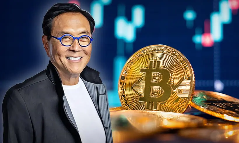 Kiyosaki Sees 'Major Boom' For BTC, Trouble For Stocks