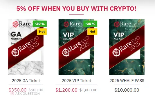 Source: Rare Evo Crypto Event